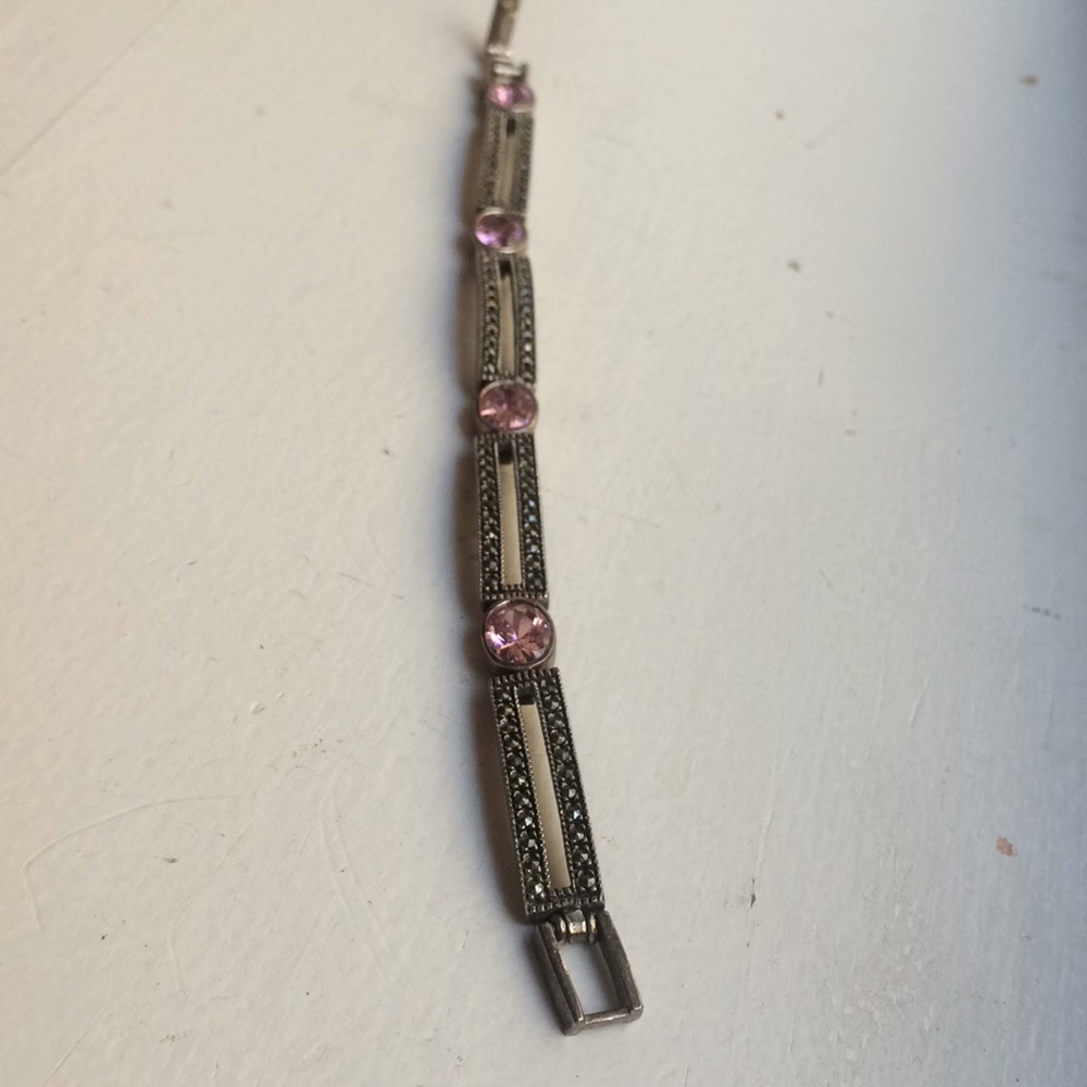 Bracelet Silver an Pink - Picture 3 of 5